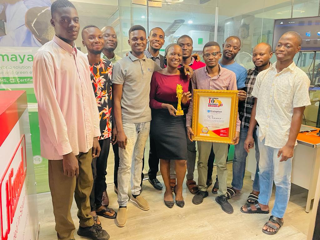 award, MVB, 100 Valuable Brands, Solar, AFrica